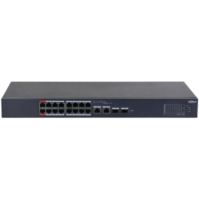 Dahua 18-Port Cloud Managed Desktop Switch with 16-Port PoE (CS4218-16ET-135)