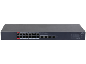 Dahua 18-Port Cloud Managed Desktop Switch with 16-Port PoE (CS4218-16ET-190)