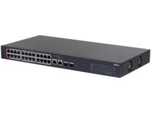 Dahua 26-Port Cloud Managed Desktop Switch with 24-Port PoE (CS4226-24ET-375)