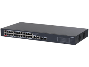 Dahua 28-Port Cloud Managed Desktop Gigabit Switch with 24-Port PoE (CS4228-24GT-240)
