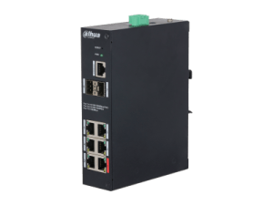 Dahua 8-Port Managed Hardened Gigabit Switch with 4-Port PoE (HS4208-4GT-90)