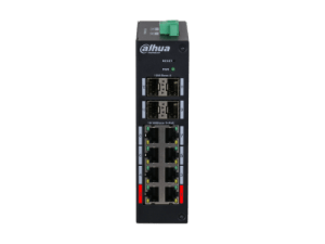 Dahua 12-Port Hardened Managed Switch with 8-Port PoE (HS4412-8ET-96)