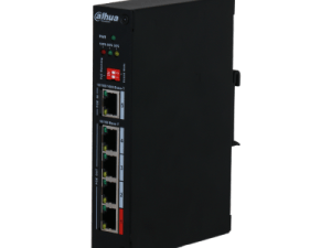 Dahua 5-Port PoE Extender with 4-Port PoE Out and 1-Port PoE In (PFT1500)
